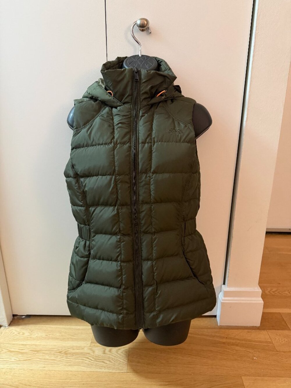 North Face Puffer Vest | Green | Size S